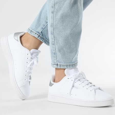 Adidas Sportswear - Baskets Femme Urban Court IF9787 Footwear White Silver Metallic