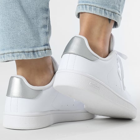 Adidas Sportswear - Baskets Femme Urban Court IF9787 Footwear White Silver Metallic