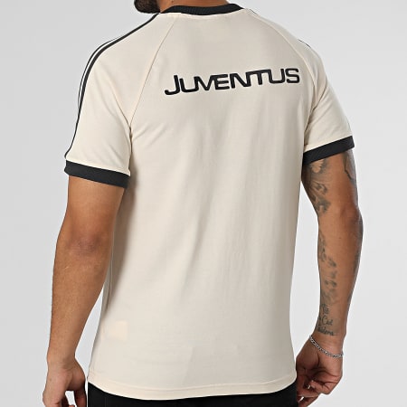 Adidas Originals Tee Shirt Juventus IY0052 Beige Gris Anthracite