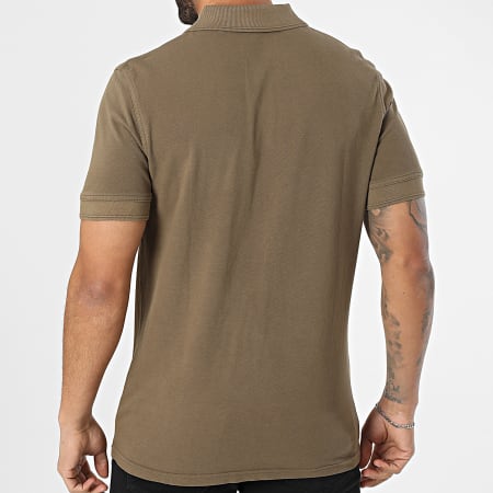 BOSS - Polo Prime de manga corta 50507813 Verde caqui