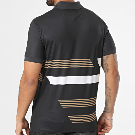 BOSS - Polo manga corta Paddy Tape Print 50536785 Negro