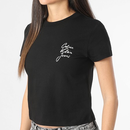 Calvin Klein - Tee Shirt Femme 4984 Noir