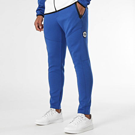 Comme Des Loups - Fato de treino azul real branco Keyzer