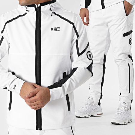 Comme Des Loups - Ensemble De Survetement Niks Blanc