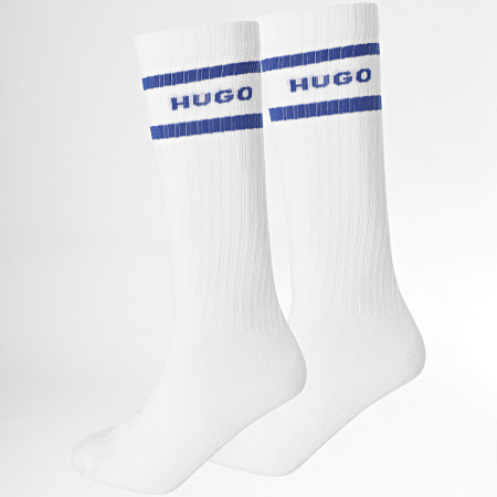 Hugo Blue - Lot De 2 Paires De Chaussettes 50523006 Blanc