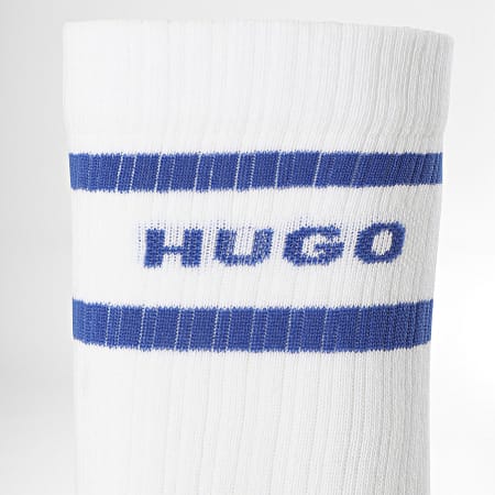 Hugo Blue - Lot De 2 Paires De Chaussettes 50523006 Blanc