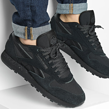 Reebok Scarpe da ginnastica classiche in pelle 100207940 Nero Grigio 6 Ryses