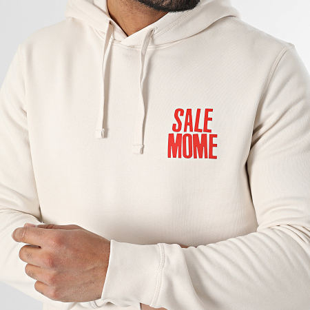 Sale Môme Paris - Always Be Beige Sudadera roja con capucha