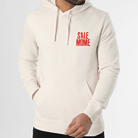 Sale Môme Paris - Always Be Beige Sudadera roja con capucha