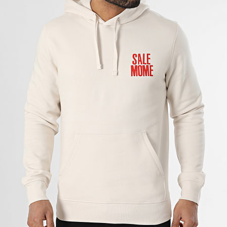 Sale Môme Paris - Always Be Beige Sudadera roja con capucha