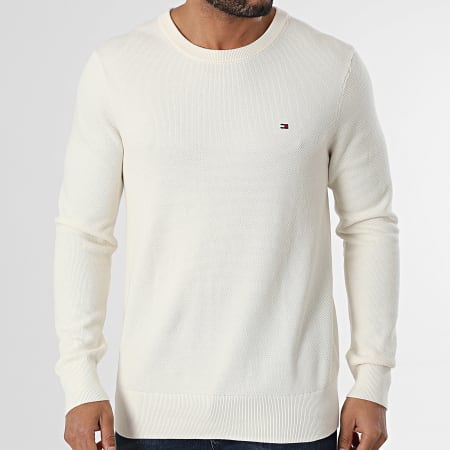 Tommy Hilfiger - Estructura esencial 6347 Jersey beige