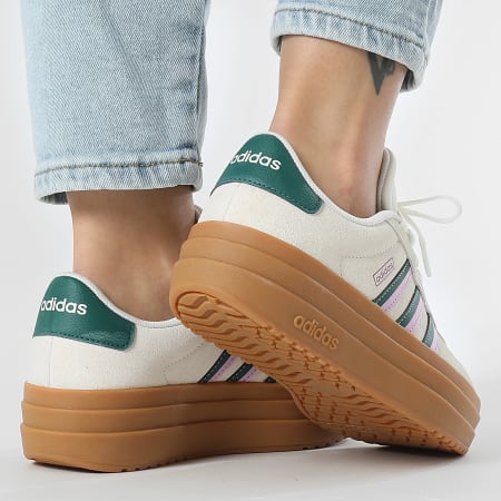 Adidas Sportswear - Baskets Femme VL Court Bold JI1788Off White Core Green Bliss Lilac