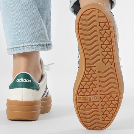 Adidas Sportswear - Baskets Femme VL Court Bold JI1788Off White Core Green Bliss Lilac