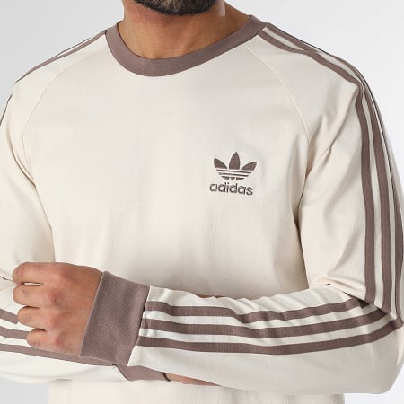 Tee shirt adidas 3 stripes manches longues cheap