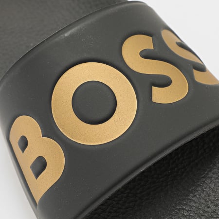 BOSS - Claquettes Aryeh 50536835 Black Gold