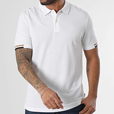BOSS - Polo de manga corta Parlay 147 50467113 Blanco