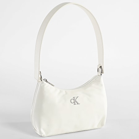 Calvin Klein - Sac A Main Femme Sleek Nylon Shoulderbag 3124 Beige