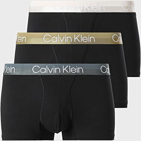 Calvin Klein - Lot De 3 Boxers NB2970A Noir