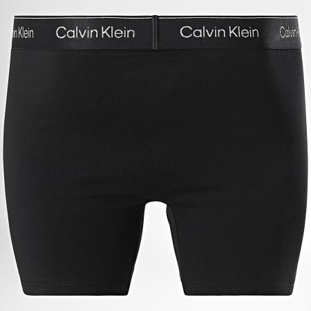 Calvin Klein - Lot De 3 Boxers NB4077A Noir Rouge