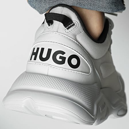 HUGO - Zapatillas Leon Runner 50536960 Gris pastel claro
