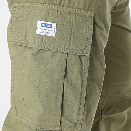 Hugo Blue - Pantalon Cargo Gabio 251D 50535406 Vert Kaki