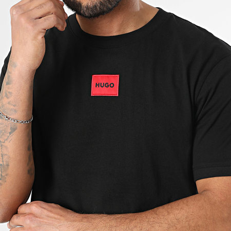 HUGO - Camiseta Diragolino 50447978 Negro
