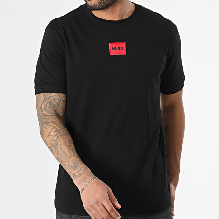 HUGO - Camiseta Diragolino 50447978 Negro