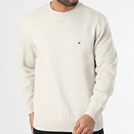 Tommy Hilfiger - Sweat Crewneck Essential Seasonal Fleece 0000 Beige Chiné