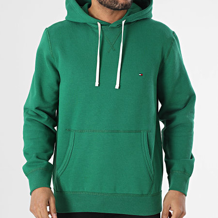 Tommy Hilfiger - Sweat Capuche Essential Seasonal 9997 Vert