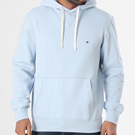 Tommy Hilfiger - Sweat Capuche Essential Seasonal 9997 Bleu Clair