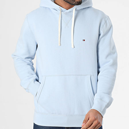 Tommy Hilfiger - Sweat Capuche Essential Seasonal 9997 Bleu Clair