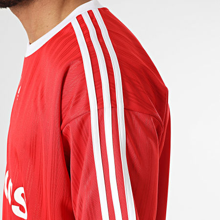 Adidas Originals - Tee Shirt Adicolor Poly IM9458 Rouge