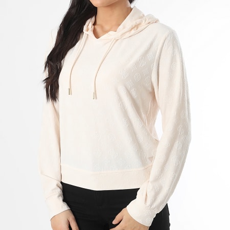 Guess - Sweat Capuche Femme V5RQ21-KCLG2 Beige Doré