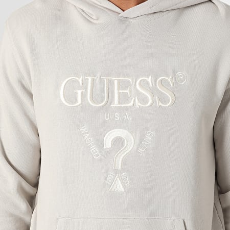 Guess - Sweat Capuche M5RQ36-KCN01 Beige
