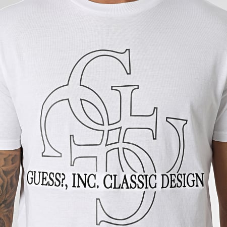 Guess - T-shirt M5RI59-K9RM1 Wit