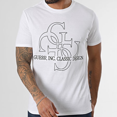 Guess - T-shirt M5RI59-K9RM1 Wit