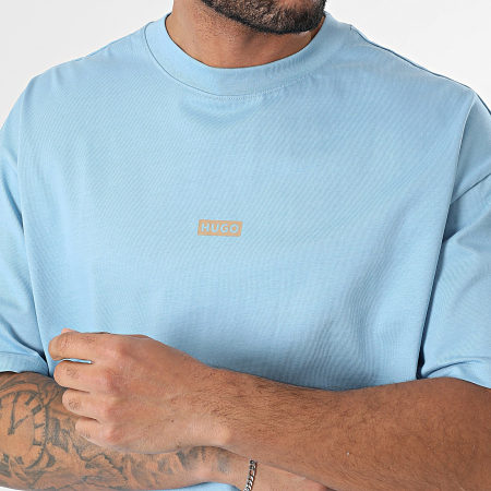 Hugo Azul - Camiseta oversize Nalono 50509776 Azul claro