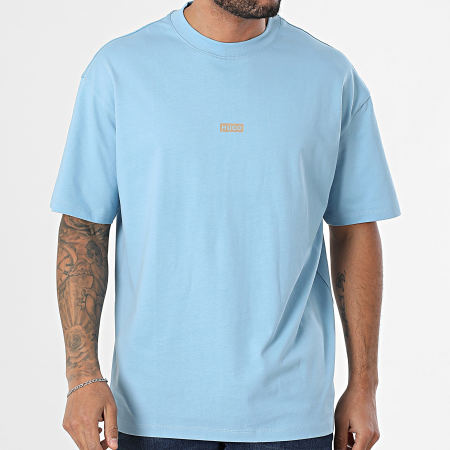 Hugo Azul - Camiseta oversize Nalono 50509776 Azul claro