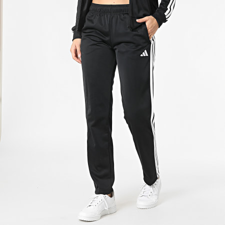 Adidas Sportswear - Ensemble De Survetement A Bandes Femme 3 Stripes JD5434 Noir