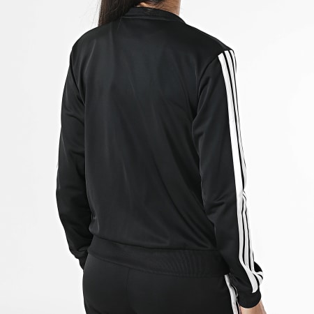 Adidas Sportswear - Ensemble De Survetement A Bandes Femme 3 Stripes JD5434 Noir