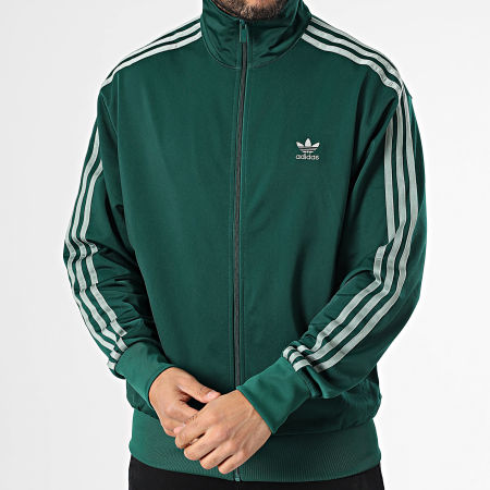Adidas Originals Fbird Zipped Sweat JP2543 Dark Green Ryses