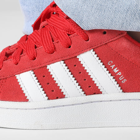 Adidas Originals - Baskets Femme Campus 00s J IG1230 Better Scarlet Footwear White