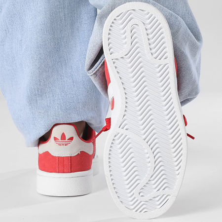 Adidas Originals - Baskets Femme Campus 00s J IG1230 Better Scarlet Footwear White