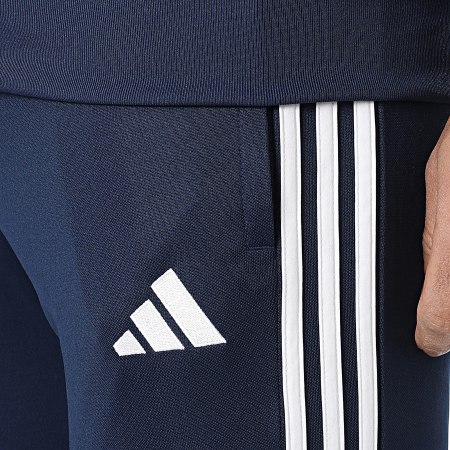 Adidas Performance - Chándal a rayas Tiro JD0467 Azul marino
