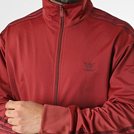 Adidas Originals - Sudadera con cremallera Fbird JP2545 Burdeos