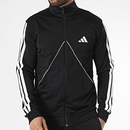 Adidas Sportswear - Ensemble De Survetement A Bandes Tiro JI8860 Noir