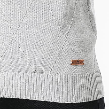Armita - Pull Gris Clair