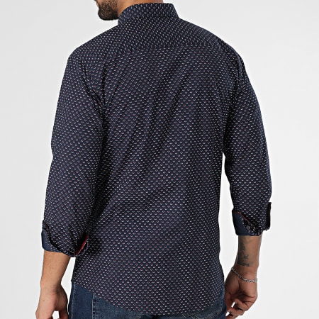 Armita - Camisa azul marino de manga larga