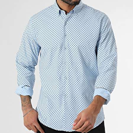 Armita - Chemise Manches Longues Bleu Clair