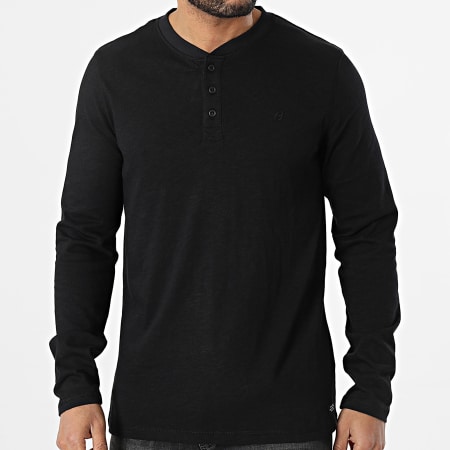 Blend - Tee Shirt Manches Longues 20717180 Noir